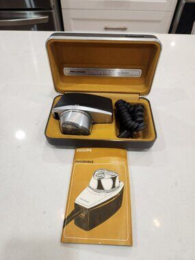 Vintage Philips Philishave Electric Shaver Exclusive Non Working Parts Repair